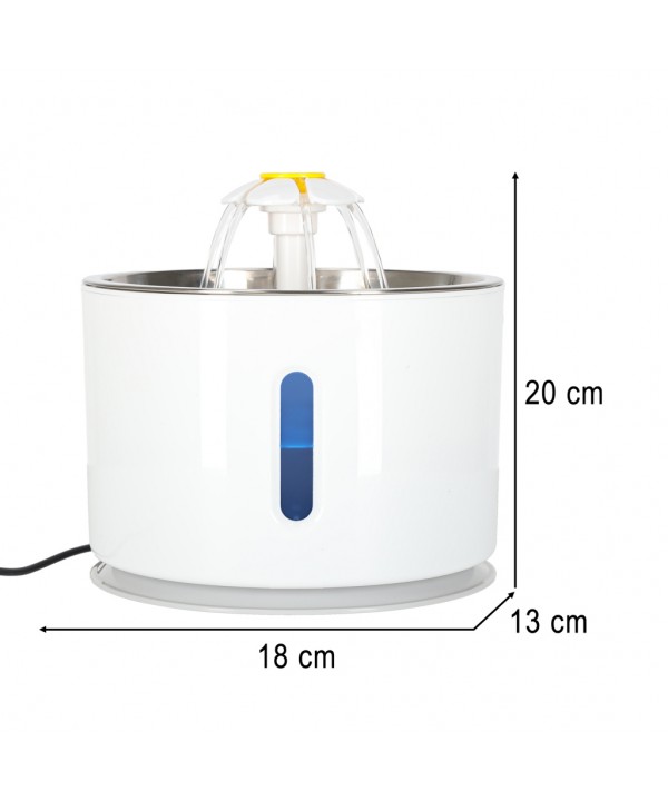 Automatinė girdykla-fontanas katėms ir šunims 2,4 l
