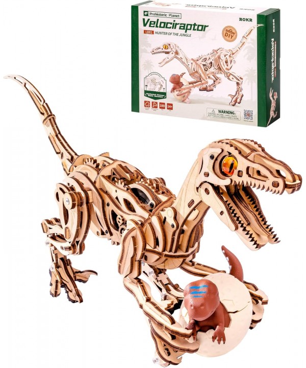 3D medinis mechaninis konstruktorius Velociraptor
