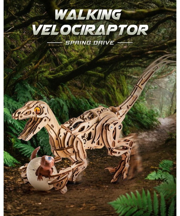 3D medinis mechaninis konstruktorius Velociraptor