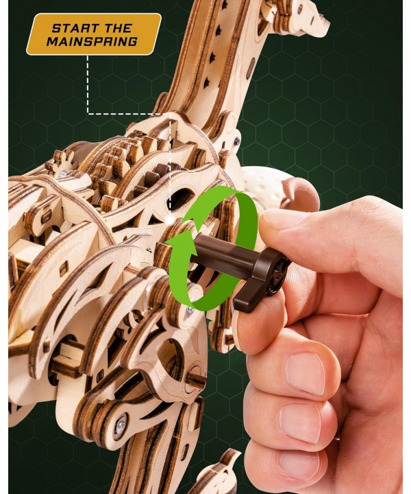 3D medinis mechaninis konstruktorius Velociraptor