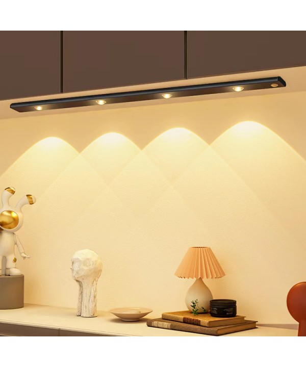 Magnetinis LED įkraunamas šviestuvas su judesio davikliu (60 cm)