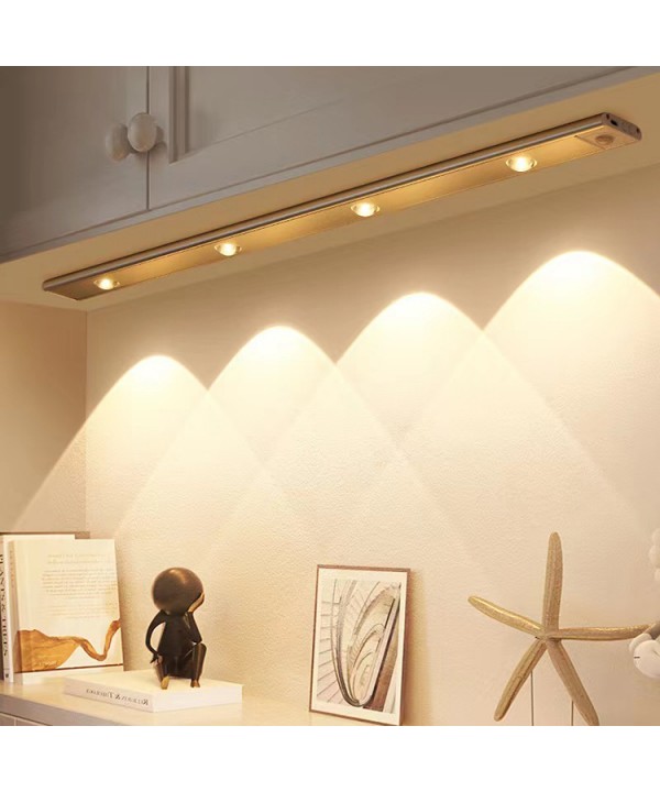 Magnetinis LED įkraunamas šviestuvas su judesio davikliu (60 cm)