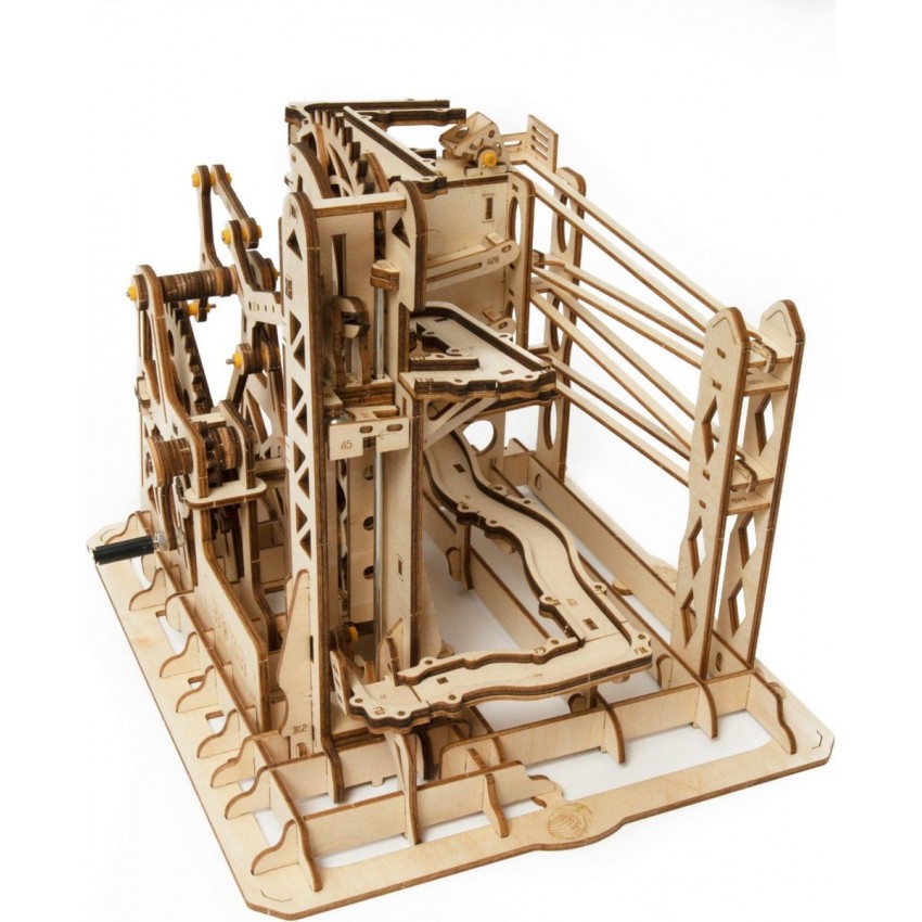 3D medinis mechaninis konstruktorius  Kamuoliukų kalneliai