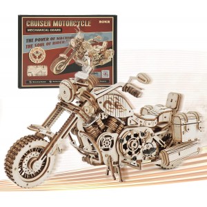 3D medinis mechaninis konstruktorius MOTOCIKLAS