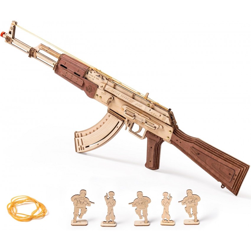 3D medinis mechaninis konstruktorius GINKLAS AK-47