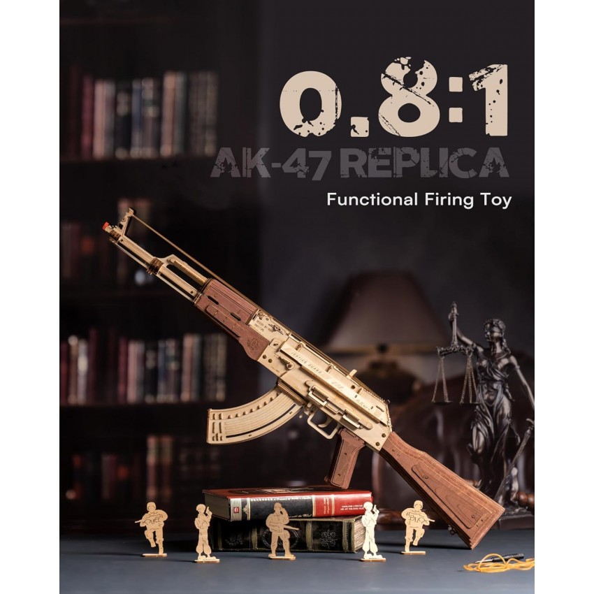 3D medinis mechaninis konstruktorius GINKLAS AK-47