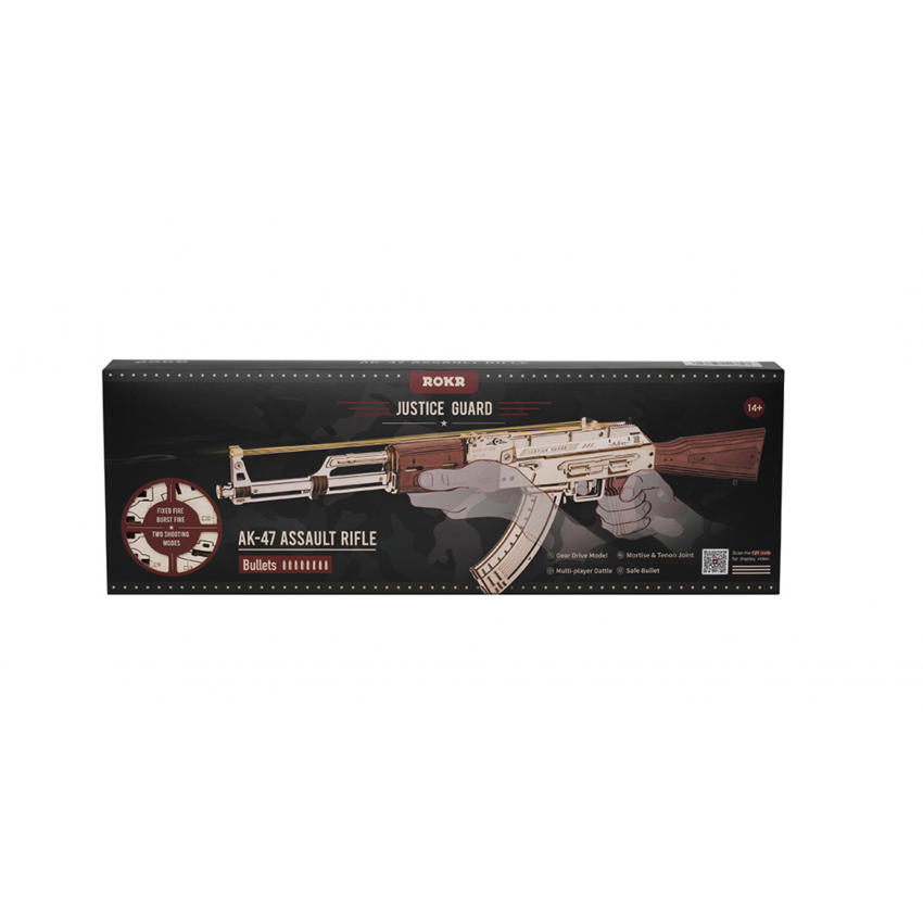 3D medinis mechaninis konstruktorius GINKLAS AK-47