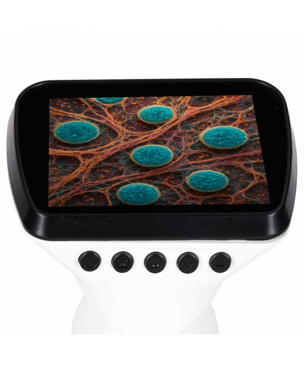 Išmanus skaitmeninis nešiojamas mikroskopas vaikams su spalvotu LCD ekranu, WiFi USB, 1000x