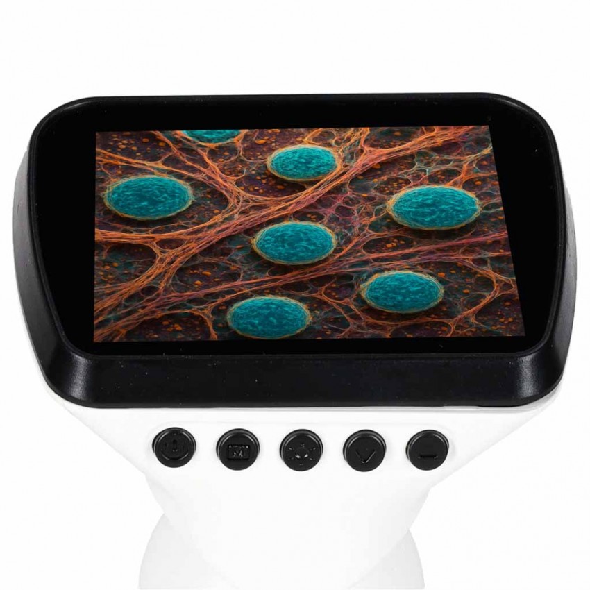 Išmanus skaitmeninis nešiojamas mikroskopas vaikams su spalvotu LCD ekranu, WiFi USB, 1000x