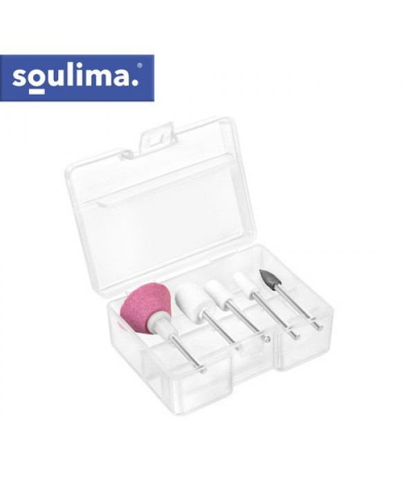 Soulima belaidis nagų frezavimo aparatas su 6 antgaliais, USB-C