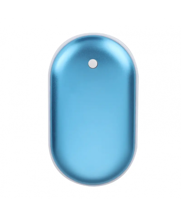 Nešiojamas rankų šildytuvas, Powerbank 10000mAh (BLUE)