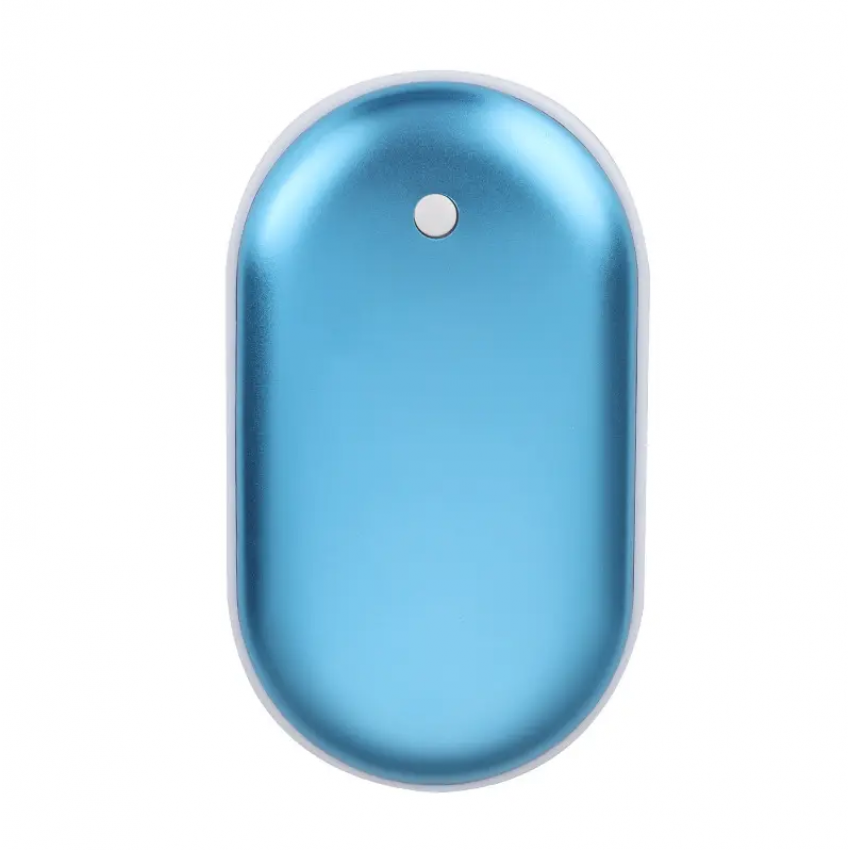 Nešiojamas rankų šildytuvas, Powerbank 10000mAh (BLUE)