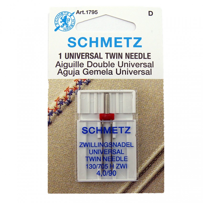 Dviguba adata buitinei siuvimo mašinai Schmetz (4.0/NM90)