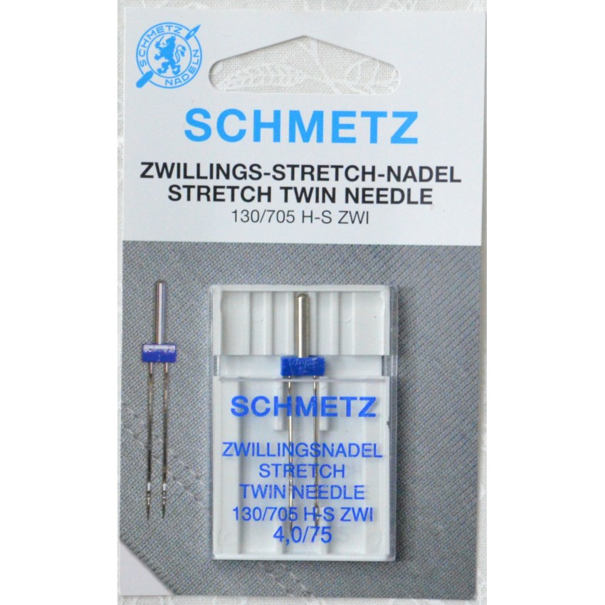 Dviguba adata trikotažui buitinėms siuvimo mašinoms Schmetz (4.0/NM75)