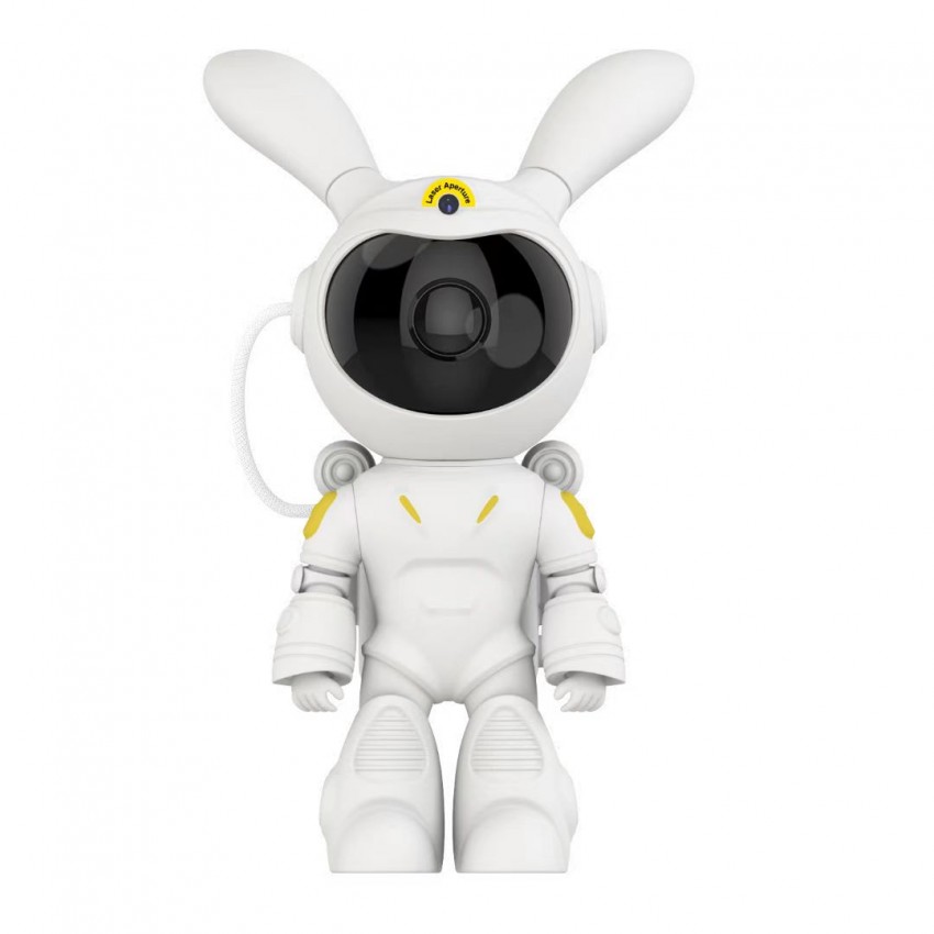 Galaktikų ir žvaigždžių projektorius Space Rabbit su Bluetooth garsiakalbiu