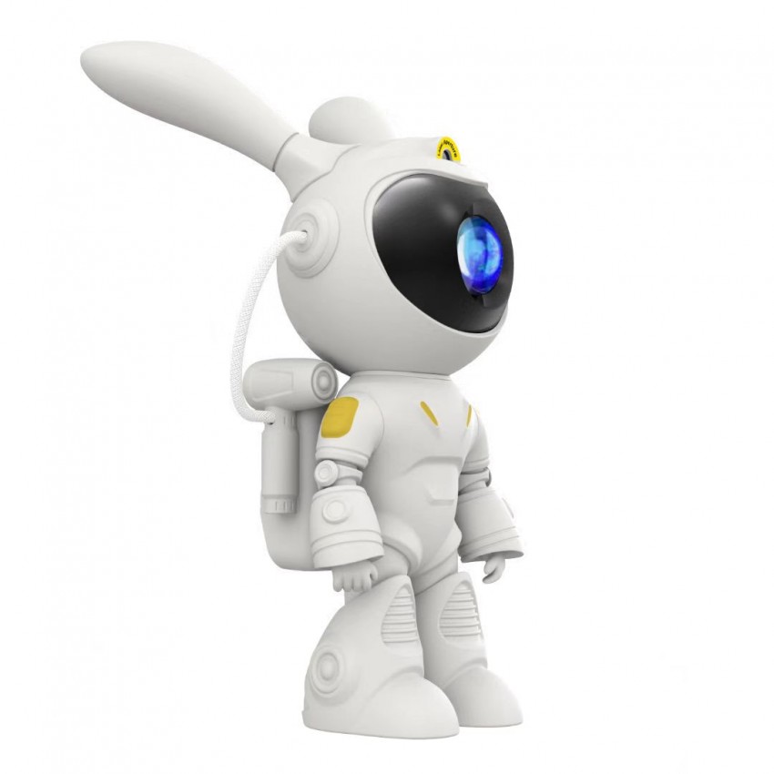 Galaktikų ir žvaigždžių projektorius Space Rabbit su Bluetooth garsiakalbiu