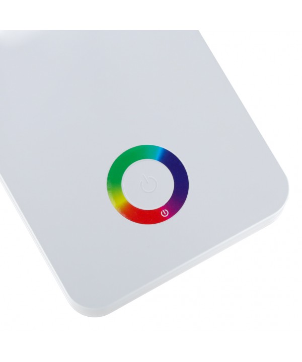 Stalinis LED šviestuvas, stalinė LED lempa su RGB pagrindo apšvietimu, USB, jutikliniu valdymu