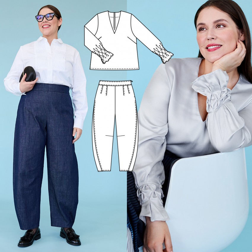Burda style 2026/10 siuvimo žurnalo numeris rusų kalba