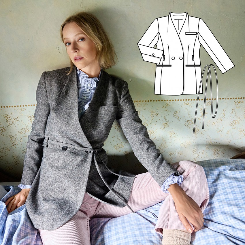 Burda style 2026/10 siuvimo žurnalo numeris rusų kalba