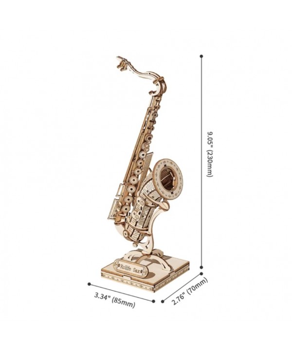 3D medinis konstruktorius Saksofonas