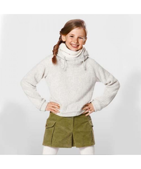 Universali sportinio džemperio ir  kelnių iškarpa mergaitėms ir berniukams Nr. 9482