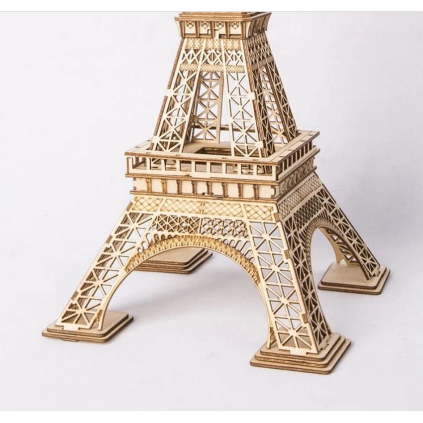 3D medinis konstruktorius Eifelio bokštas