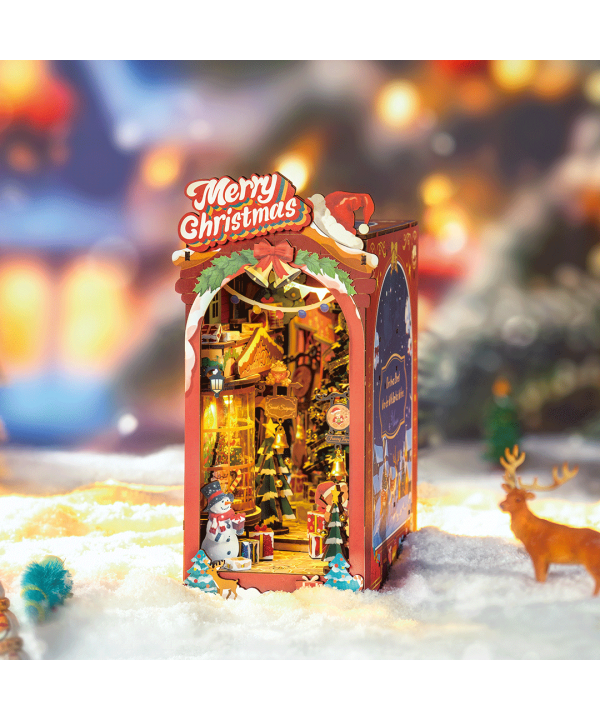 Mini namas 3D konstruktorius Christmas Street