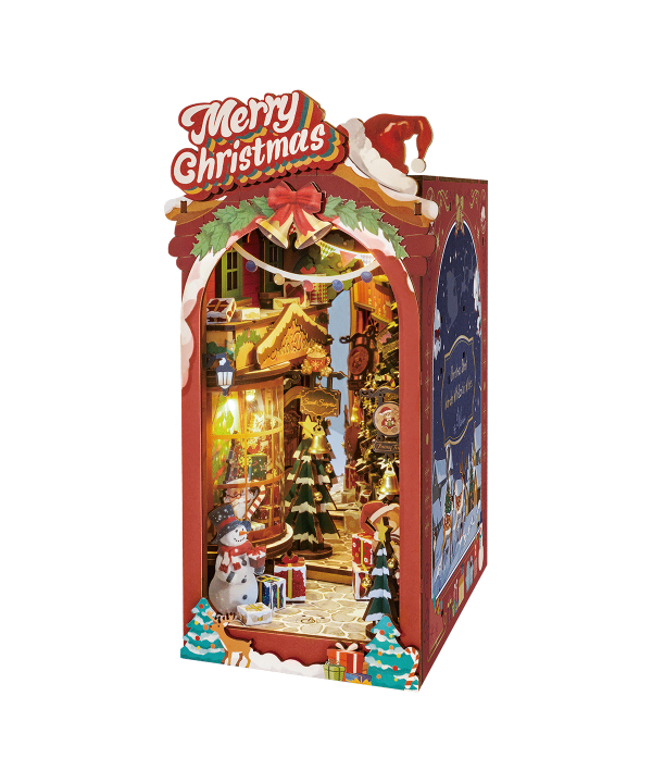 Mini namas 3D konstruktorius Christmas Street