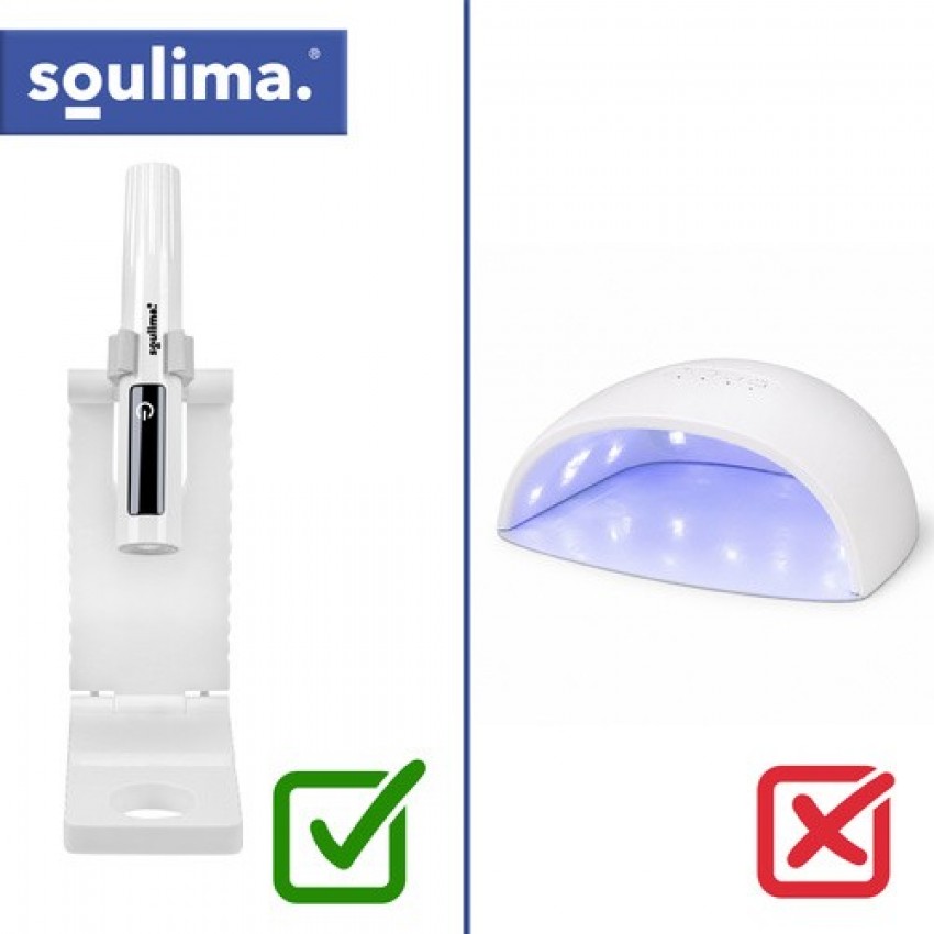 Soulima nešiojama UV LED lempa nagams su laikikliu, USB-C