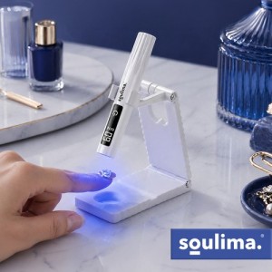 Soulima nešiojama UV LED lempa nagams su laikikliu, USB-C