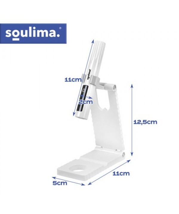 Soulima nešiojama UV LED lempa nagams su laikikliu, USB-C