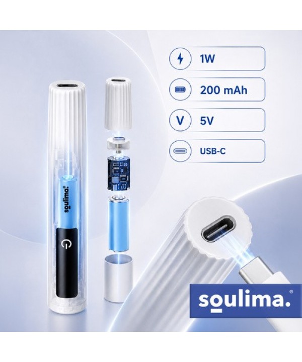 Soulima nešiojama UV LED lempa nagams su laikikliu, USB-C