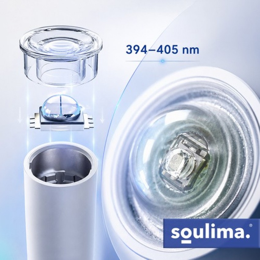Soulima nešiojama UV LED lempa nagams su laikikliu, USB-C