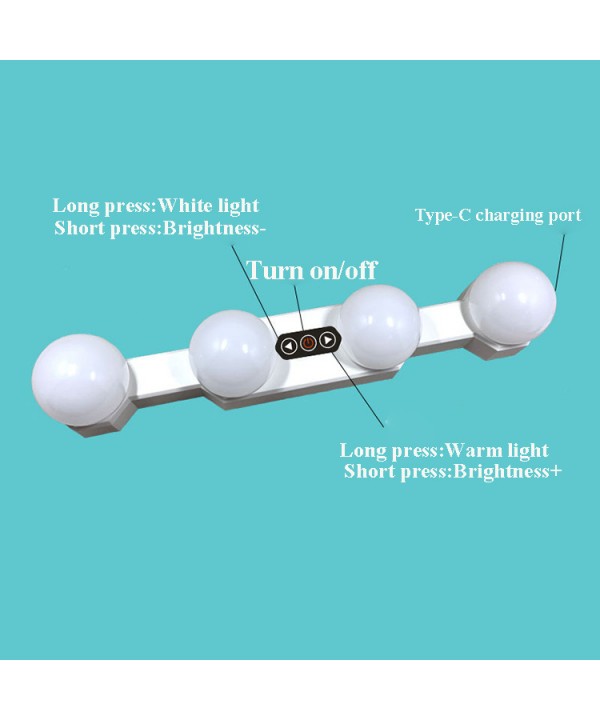 LED veidrodžio apšvietimas,  šviestuvas veidrodžiui 30 cm