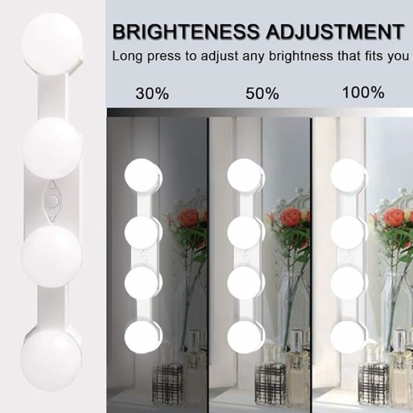 LED veidrodžio apšvietimas,  šviestuvas veidrodžiui 30 cm