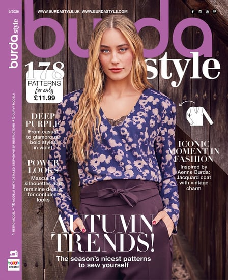 Burda Style 2026 03 siuvimo žurnalas su iškarpomis